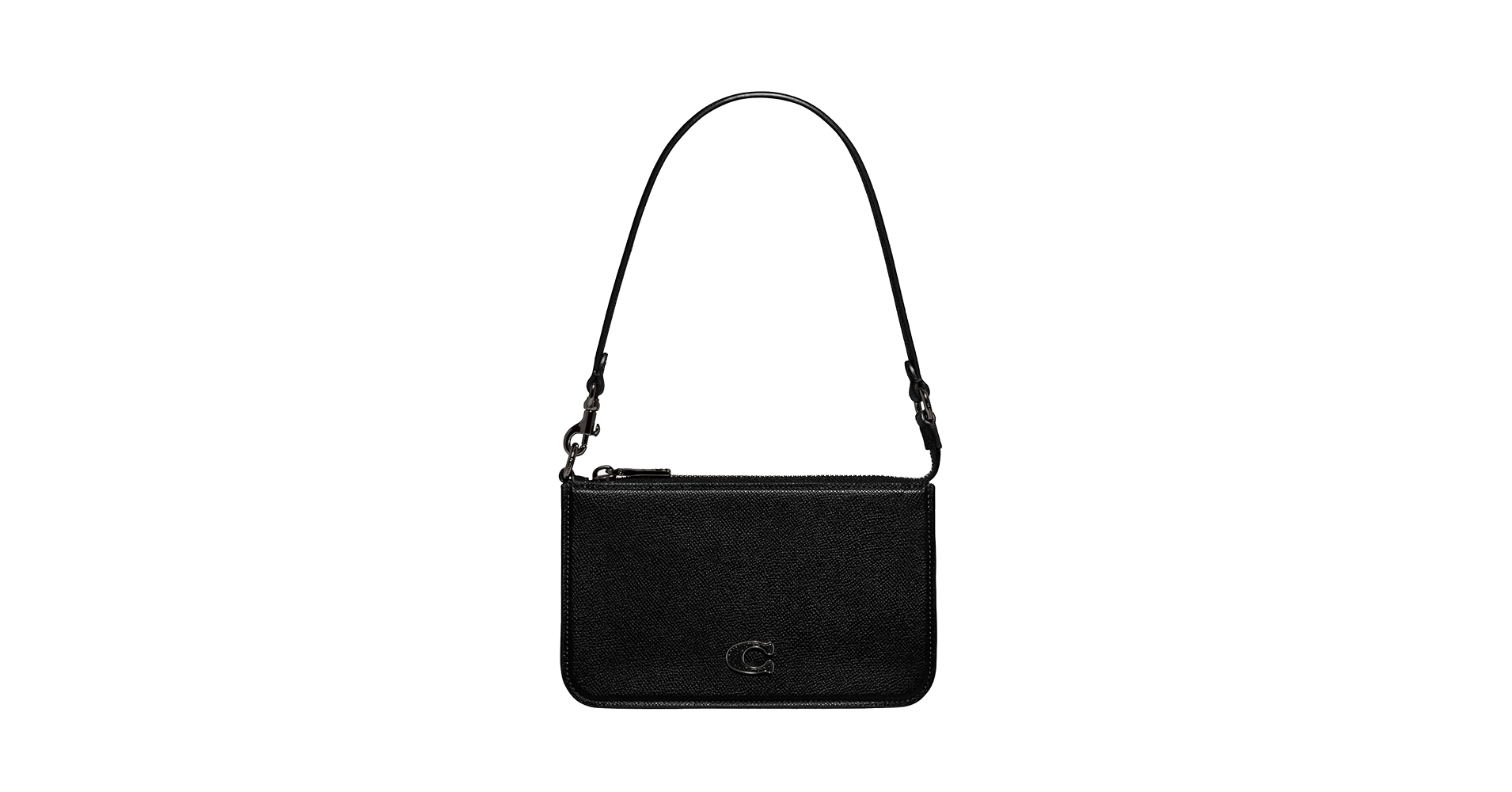 バッグ Coach Accessory Pouch Full Grain Leather Amazon.com: Coach Pouch Bag, Black : Clothing, Shoes & Jewelry